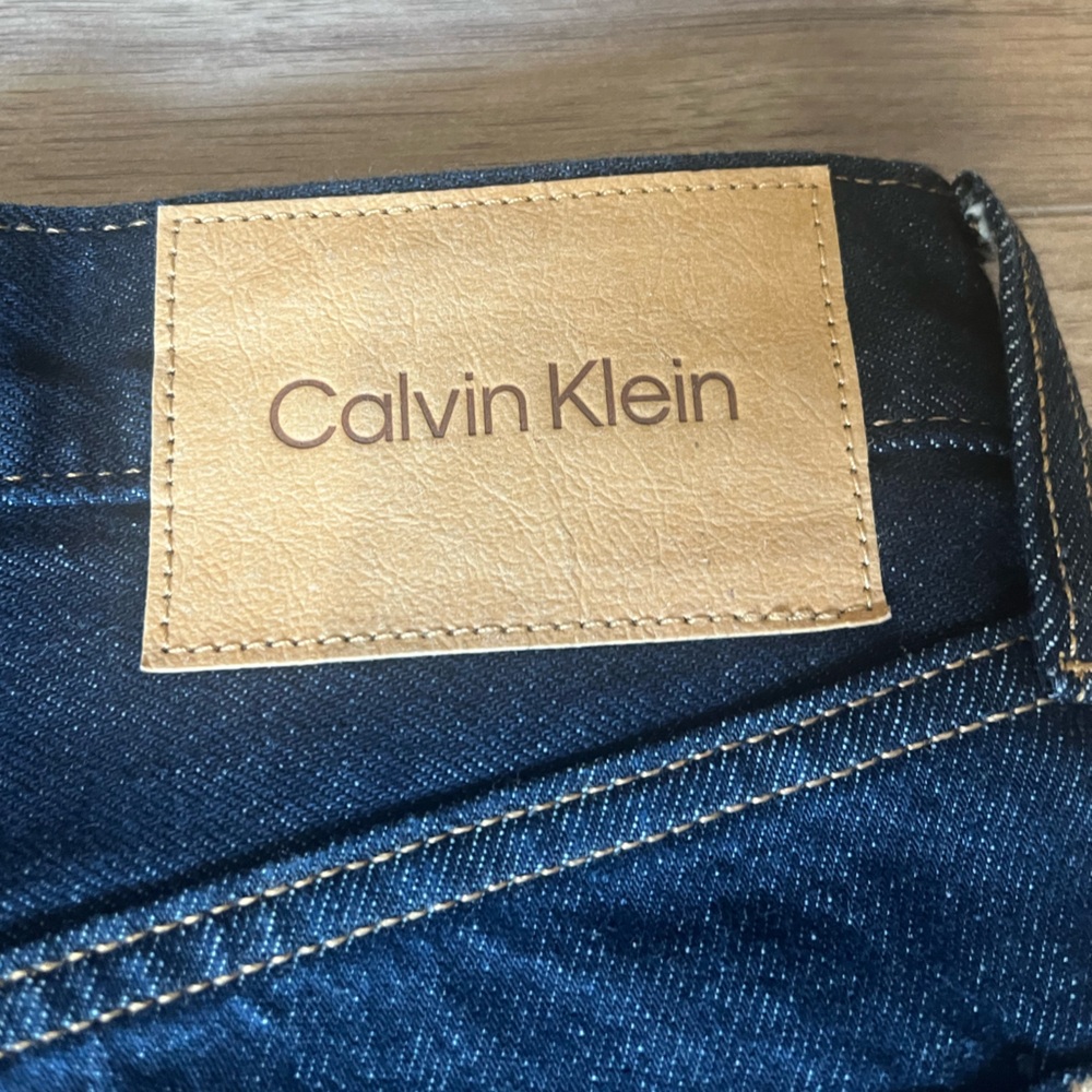 CK Dark Blue Denim Bootcut Jeans